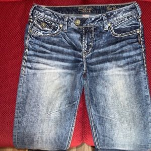 Womens Silver Jeans Surplus size w30/l33